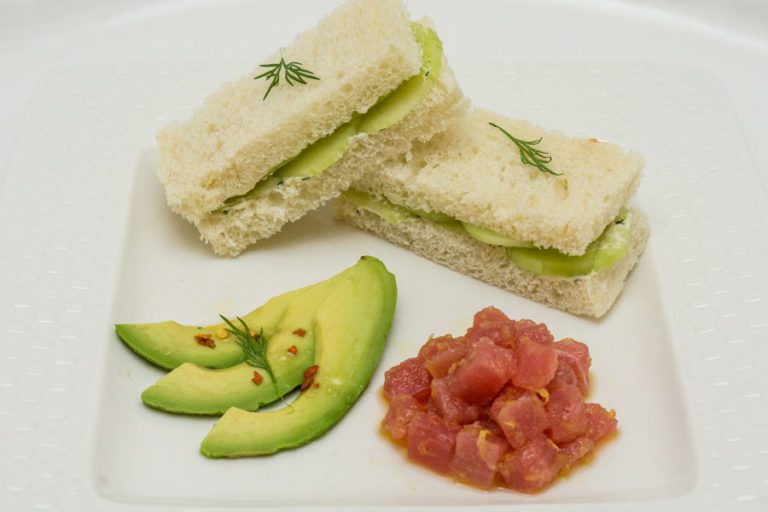 Mini Cucumber Sandwiches with Tuna Tartare Reward Your Appetite