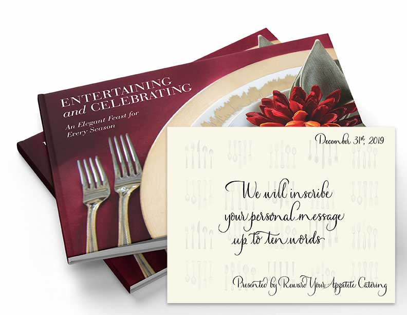 Reward your appetite personalized book